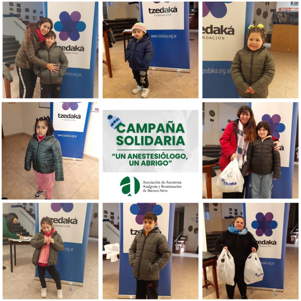 Campaña solidaria un anestesiólogo un abrigo